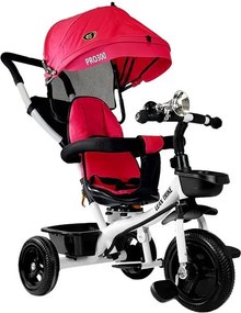 LEAN Toys Detská trojkolka PRO300 červená