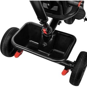 Lionelo - Detská trojkolka HAARI čierna/pestrofarebná