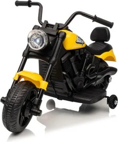 Elektrická motorka STAR žltá