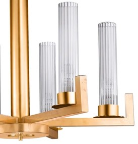 Kolarz 6009.80630 - Luster na reťazi RAGGIO 6xE14/25W/230V 24K zlato