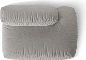 Svetlosivý modul pohovky (pravý roh) Martina – Micadoni Home