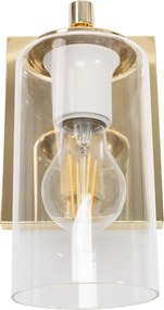 Toolight Toolight, nástenné svietidlo 1xE27 APP1224-1W, zlatá lesklá, OSW-40032