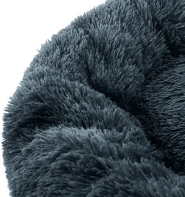 MULTISTORE Univerzálny plyšový pelech pre psa a mačku S, 40 cm - tmavošedá