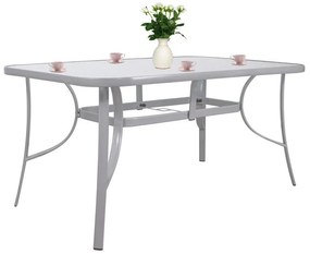 Záhradný stôl SPRINGOS GF1013 - sivý