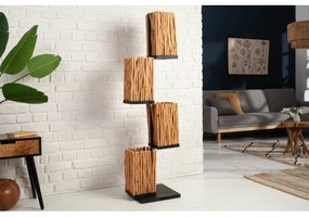 Stojaca lampa 40504 Euphoria 154cm Prírodná Logan Drevo  - Komfort-nábytok
