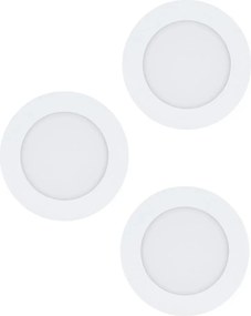 Eglo 98631 - SADA 3x LED zapustených svietidiel FUEVA LED/5W/230V