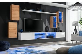 Obývacia Stena Switch Xxv Wotan/Biely