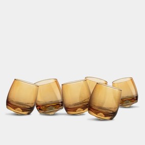 Poháre v súprave 6 ks na whisky 200 ml Rocking Whiskey – Sagaform