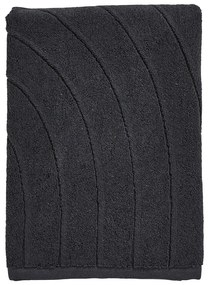 Čierna froté bavlnená osuška 70x140 cm Time – Zone