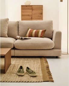 Béžová ženilková pohovka 300 cm Gala – Kave Home