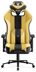 Látkové herné kreslo Diablo X-Player 2.0 King Size, Dark Sunflower