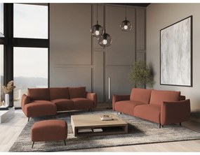 Ružová rohová pohovka (ľavý roh) Malie – Makamii