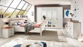 Posteľ Jasmin 180x200 cm, borovica/dub artisan