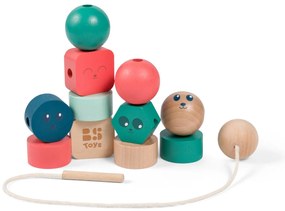 Prevliekanie korálikov – motorická hra