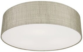 NOWODVORSKI Prisadené LED osvetlenie TURDA, šedostrieborné, E27, 3x25W, 50cm, okrúhle