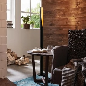 Eglo 97584 - LED Stojacia lampa BARBOTTO 1xGU10/4,5W/230V čierna