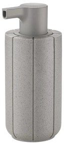 Svetlosivý dávkovač mydla z polyresínu 300 ml Kua – Blomus