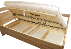 Masívna posteľ  MATE LUX 180x200 buk