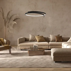 Závesné LED svietidlo Lorenzo, 1x LED 35w, 4000k, b