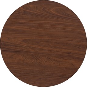 Okrúhly konferenčný stolík Stellis 60 cm - orech