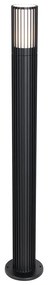 Inteligentný vonkajší stĺpik čierny 80 cm IP44 vrátane GU10 50mm - Boris
