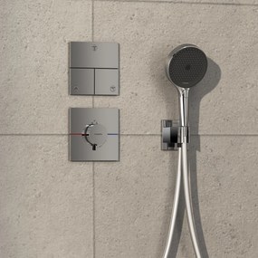 Hansgrohe ShowerSelect Comfort E, termostat pod omietku, chrómová, HAN-15574000