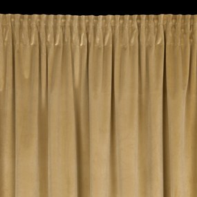 ZATEMŇOVACÍ ZÁVES NA PÁSKE ANTARA 140X300 CM TMAVOBÉŽOVÁ