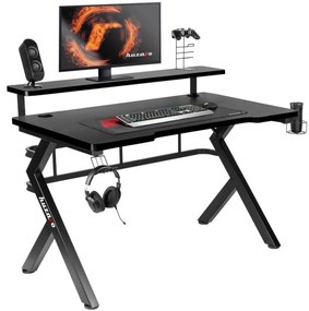 PC stolík Hyperion 5.0 (čierna). Akcia -18%. Vlastná spoľahlivá doprava až k Vám domov. 1087510