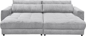 XXXLutz VEĽKÁ POHOVKA, textil, kompozitné drevo, svetlosivá MID.YOU - Sedačky - 002220033613