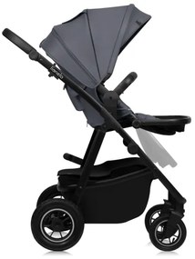 Lionelo - Kombinovaný kočík 2v1 AMBER PLUS Grey Graphite