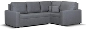 Rozkládací rohová sedací souprava MODO Šedá