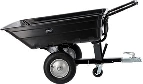 CH Čierny prívesný fúrik Dalo - 220 l