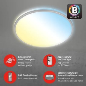 Briloner 3065-014 - LED stmievateľné stropné svietidlo IVY 42 W/230 V Wi-Fi Tuya priemer 49 cm + diaľkový ovládač