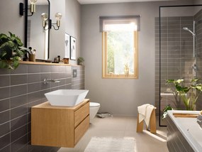 Hansgrohe Rebris E, umývadlová batéria pod omietku, 2-otvorová inštalácia, chrómová, HAN-72568000