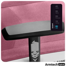 Herné kreslo Diablo X-Gamer 2.0 Normal Size, Marshmallow Pink/ ružové