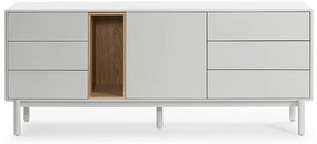 Teulat Corvo komoda do obývačky - Biela - 137 cm