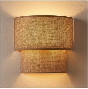 Brilagi - LED nástenné svietidlo BOHO ECO 1xE27/10W/230V béžové