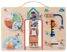 Lilliputiens - Activity Board - obliekame sa podľa počasia - líška Alice