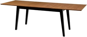 Jídelní rozkládací stůl Lazure 40 160/240 cm dub Rustikal/černý