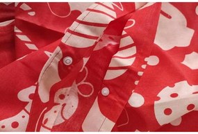 Bavlnené obliečky GIFTY červené Rozmer obliečky: 70 x 90 cm | 140 x 200 cm