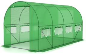 Fóliovník, záhradný skleník, 2,5x4m