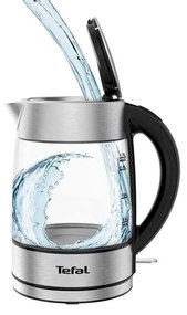 Rýchlovarná kanvica Tefal Glass KI772D38 čierná(použité)