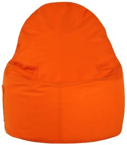 Kreslo Porto ekokoža oranžové