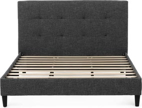 Manželská posteľ sivá 160x200 cm BED-M160 GREY2