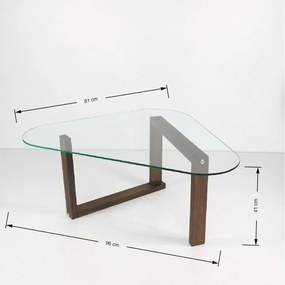 Konferenčný stolík Orta Walnut