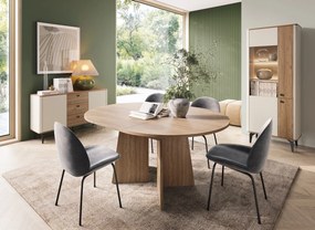 ROZKLADACÍ JEDÁLENSKÝ STÔL RAVELLO ORECH ROYAL 120 - 160 cm