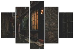 Obraz - Londýnska ulica (150x105 cm)