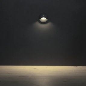 Kanlux 39137 - LED schodové svietidlo so senzorom EXIN 2,5W/230V 4000K IP65 antracitové, okrúhle