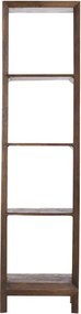 Knižnica z mangového dreva v prírodnej farbe 48x190 cm Sondrio – Light &amp; Living