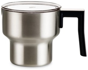 Indukčný napeňovač mlieka, čierny